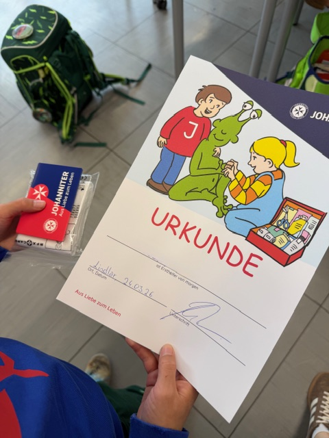 Drittklässler werden zu Ersthelfern – mit Begeisterung dabei!